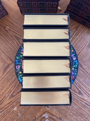 EASTON PRESS - Winston Churchill - THE SECOND WORLD WAR complete 6 book set - Picture 4 of 14