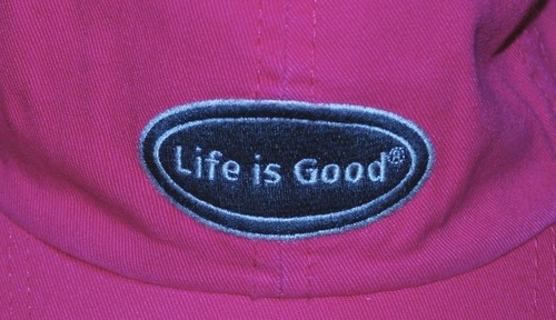 Cappellino donna Life Is Good marca LIG ovale pop rosa chill nuovo con etichetta - Foto 2 di 6