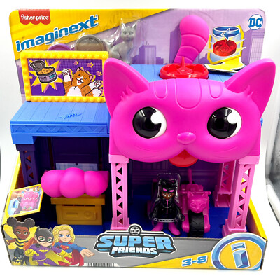 Fisher-Price Imaginext Super Friends Catwoman Playhouse Toy Ages 3-8 NEW