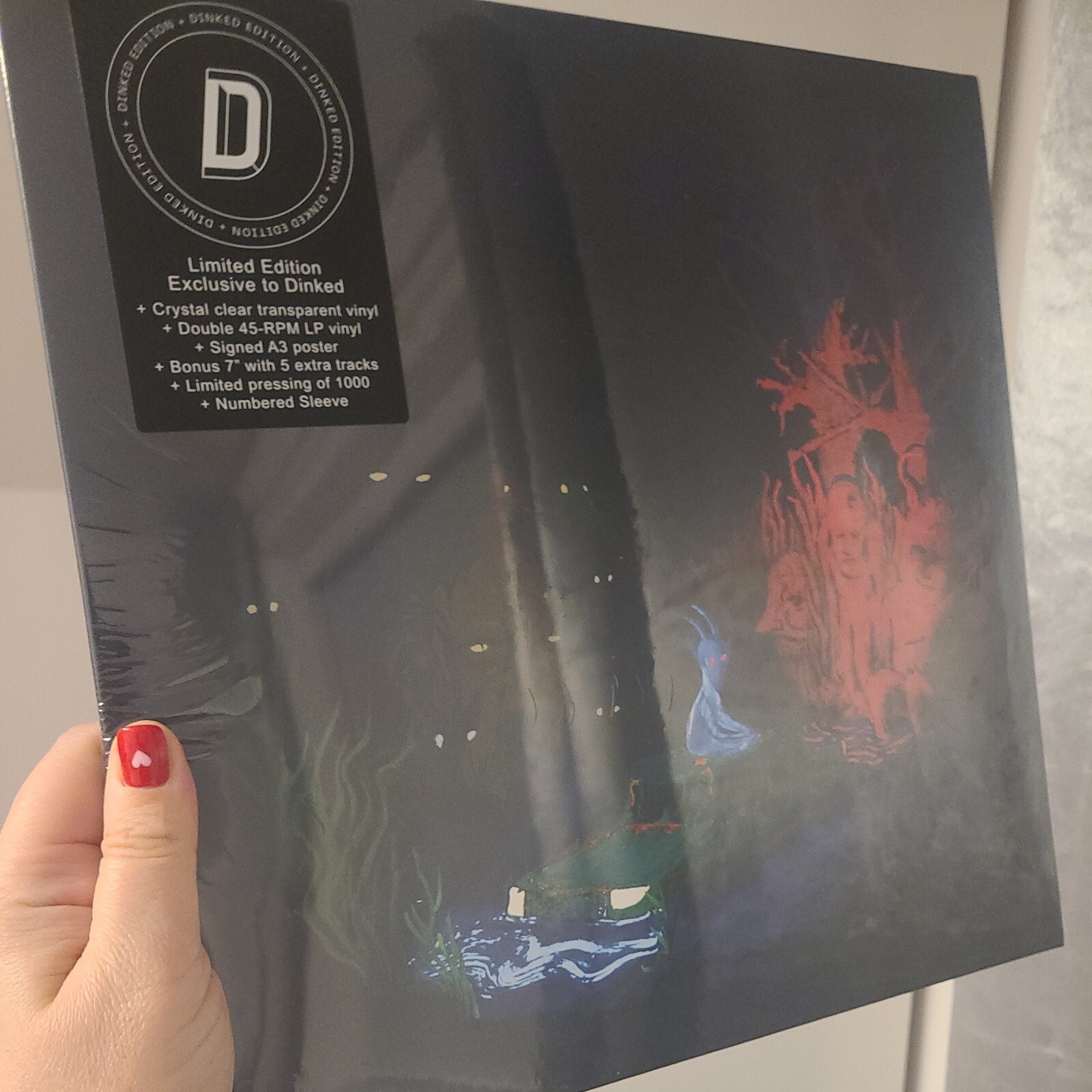 Goat Girl - Below The Waste [NEW & SEALED] 12"" Dinked edition clear vinyl