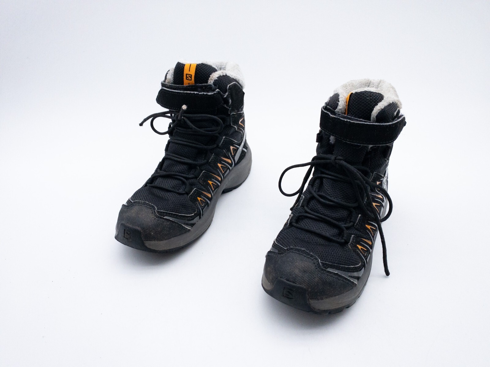 Salomon Scarpe Da Trekking Per Bambini Stivali Neri Gr 32 EU Art 30086 98