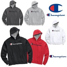 Champion Powerblend Men's Pullover Hoodies Script Logo GF89H Y06794