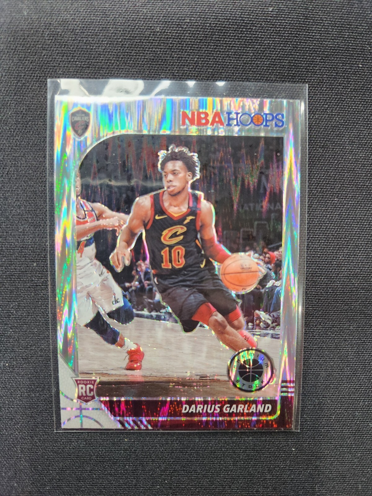 2019-20 Panini NBA Hoops Premium Stock Darius Garland RC Silver Flash Prizm #251