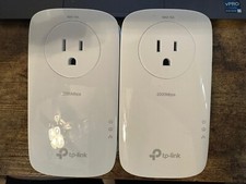 TP-LINK TL-PA9020P AV2000 2-Port Gigabit Powerline Adapter single unit 2000Mbps