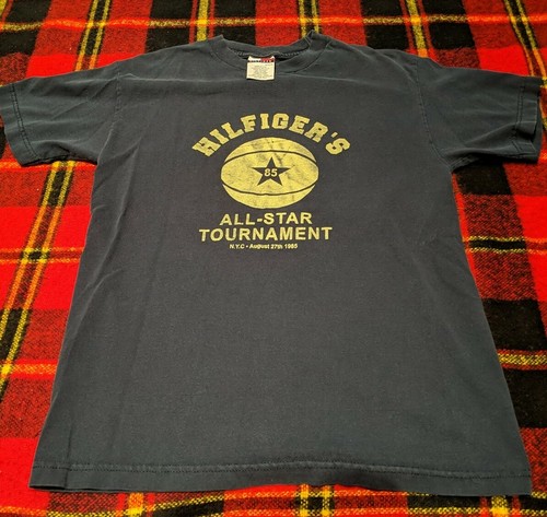 Vintage Tommy Hilfiger Star Class Flag Quarter Zip Sw… - Gem