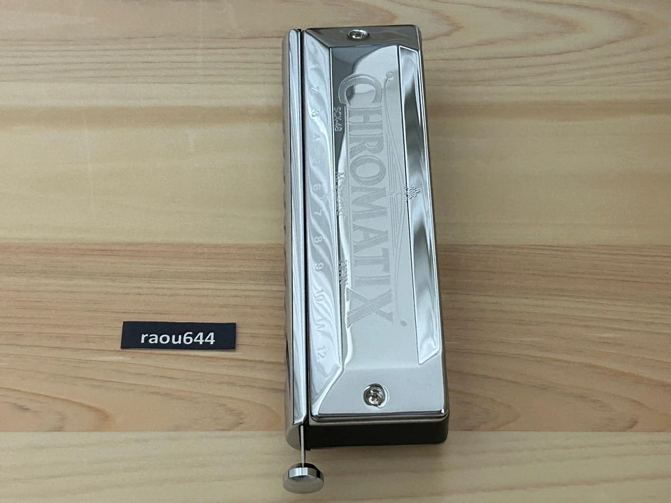 SUZUKI SCX-48 Armónica Cromática Modelo Estándar 12 agujeros 48 sonidos Foto 3 de 4