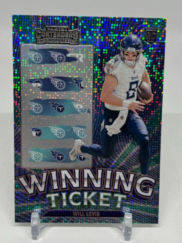 2023 Panini Contenders Will Levis Winning Ticket #20 RC