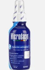 MICRODACYN   120ml Solucion Antiseptica FREE SHIPPING 1 pack !!!!!!!!!!