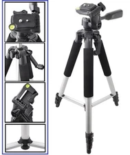 57" Pro Series Photo Tripod w/Case For Nikon Coolpix S3700 S7000 L840 P900 S9900
