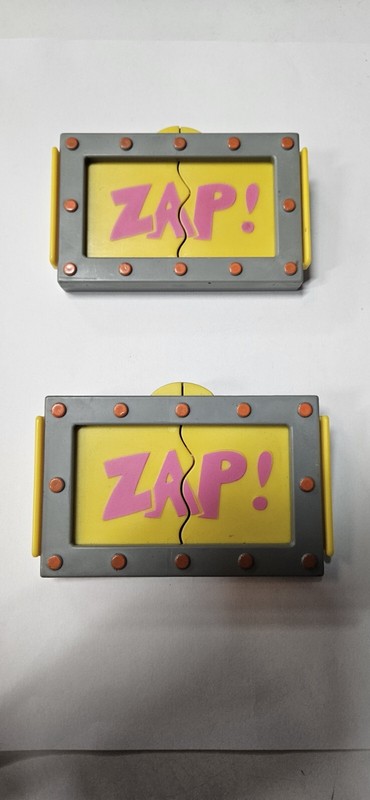 Teenage Mutant Ninja Turtle Shredder Zap Belt Vintage Burger King Kids lot of 2