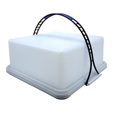 Tupperware Cake Taker Carrier Speckled Firewo...
