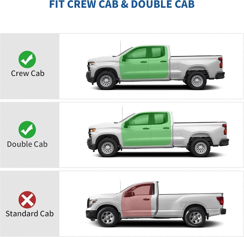 Rear Under Seat Storage for 2019-2025 Silverado Sierra 1500 20-24 2500HD 3500HD - Image 2 of 4