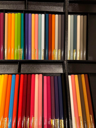 Sanford Oil-based Top Quality Colored Pencils KARISMA COLOR 72 color set New - Picture 4 of 10