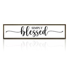 Simply Blessed sign, Blessed Sign, Tiered Tray Decor, Blessed Signs for Home ...