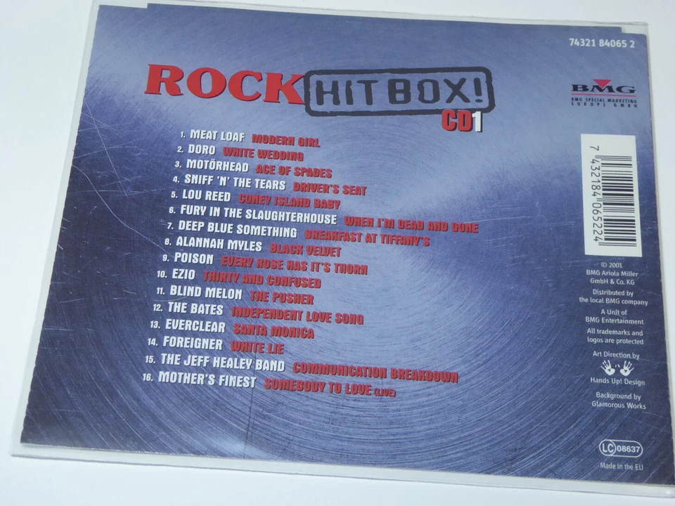 VARIOUS : Rock Hitbox CD1  > EX (CD) - Bild 3 von 3