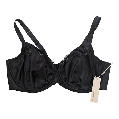 Vanity Fair Bra Womens 42DD Black Underwired Effortless 78165 | eBay