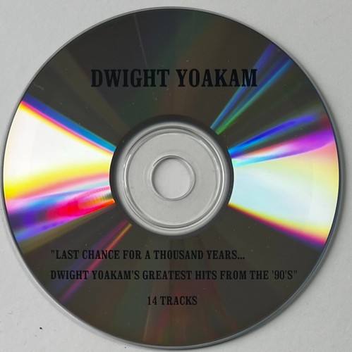 DWIGHT YOAKAM - LAST CHANCE FOR A THOUSAND YEARS - RARE 14 TRACKS PROMOTIONAL CD - Picture 2 of 2