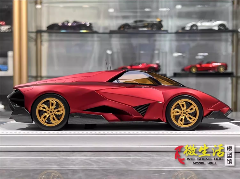 CE 1:18 Lamborghini Egoista concept car Model Resin Diecast Gifts