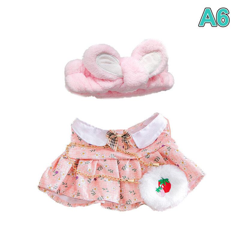 30cm Yellow Duck With Clothes Plush Toys Dolls Accessories Clothing Hair Ba C8