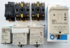 OMRON Timer Misc Kit H3Y-2 H3CR-A H3BF-8 etc. *OPEN BOX*