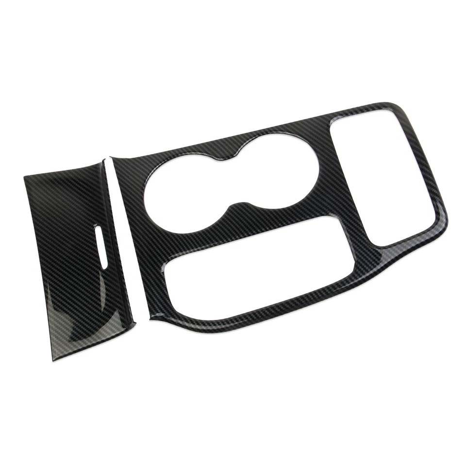 Carbon Fiber Style Center Console Gear Shift Panel Trim For Jeep Grand Cherokee - image 2 of 4