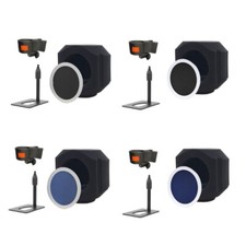 Microphone Windshiel Mic Windscreen Soundproof Cover Foam For Sound Isolation