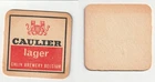 1 - BELGIUM - MONS - BRASSERIE CAULIER BEER MAT SOUS-BOCKS (01050)