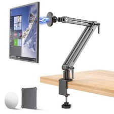 Magnetic Portable Monitor Clamp VESA Mount 15.6 17.3 19 21 Inch Tablet Arm
