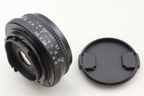 NEAR MINT IN BOX Contax Carl Zeiss Tessar 45mm f2.8 AEJ C/Y Pancake Lens JAPAN - Picture 7 of 9