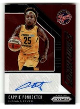 2020 Panini Prizm WNBA Signatures #SG-CPD Cappie Pondexter AUTO Indiana Fever