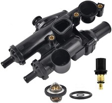 68003582AB Engine Thermostat Housing Assembly Compatible with Chrysler 200