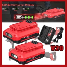 1-4pcs 20V For Craftsman V20 20V CMCB205 Power Tool CMCB204 Battery /Charger