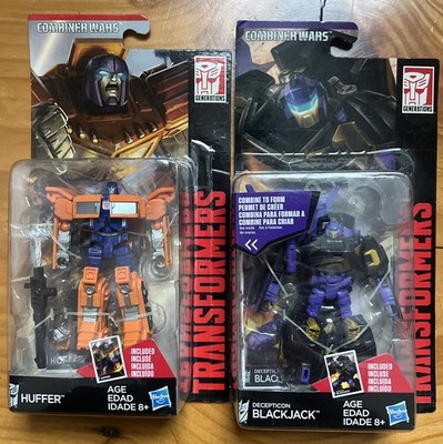 Transformers Huffer & Blackjack Combiner Wars Generations Legends Class 2014 Lot