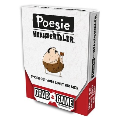 Poesie für Neandertaler (Grab & Game) - NEU & OVP - Taschenspiel für unterwegs!