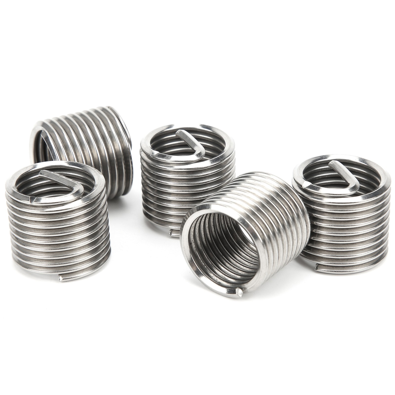 5xWire Thread Insert Coiled Sleeve Bushing Nut Threaded Tool Kit M20x2.5x1.5D✈