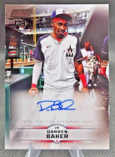 2025 Topps Stadium Club Darren Baker Auto RC Rookie #SCBA-DB Nationals