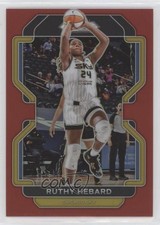 2022 Panini Prizm WNBA Red Prizm 75/199 Ruthy Hebard #4 11ba