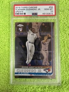 Vladimir Guerrero Jr. 2019 Topps Chrome Update #58 Rookie