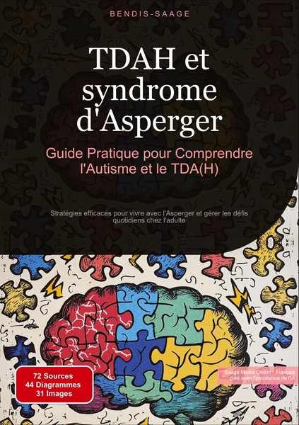 Bendis A. I. Saage - FrançAis | Tdah Et Syndrome D'asperger: Guide Pratique...-image