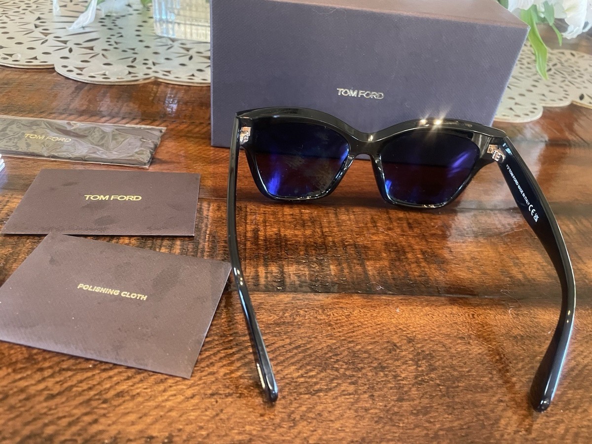 NEW TOM FORD TF 1217 ECO 01A ELVIRA BLACK AUTHENTIC  display picture 1