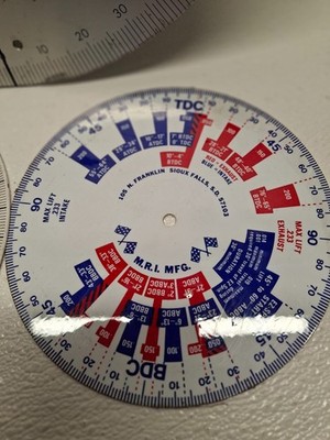 MRI MFG Cam Timing Wheel Tool