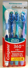 Colgate 360 4-In-1 Bacteria Removal Medium To...