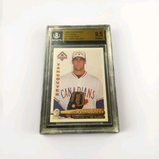 Mark Mulder #21 Vancouver Canadians Grandstand Graded Beckett 9.5 Rookie Card RC