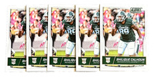 2016 Score Rookie Lot #401 Shilique Calhoun (x5) Chiefs Michigan State Spartans