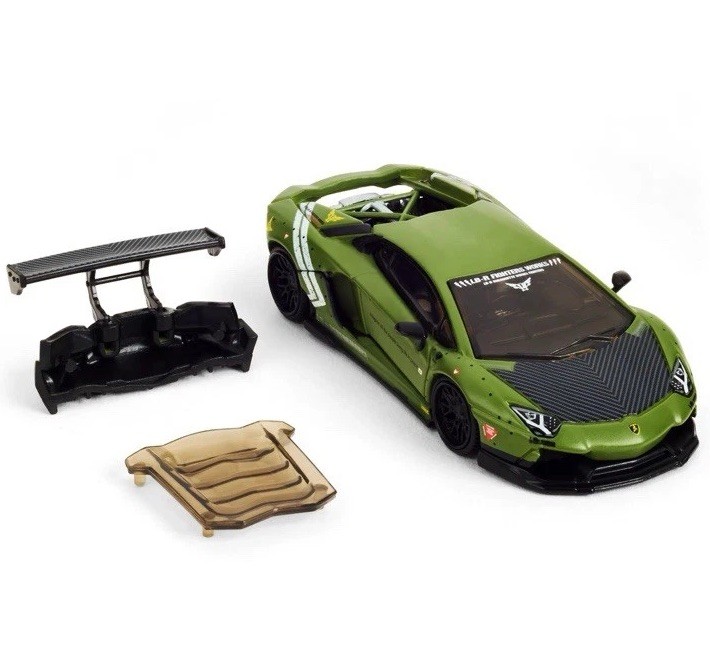 Hot Wheels Elite 64 LBWK Lamborghini Aventador LP700-4 Liberty