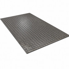 Perforated Sheet Metal Plate Mild Steel  - 2m x 1m Holed Sheeting 1mm Thick