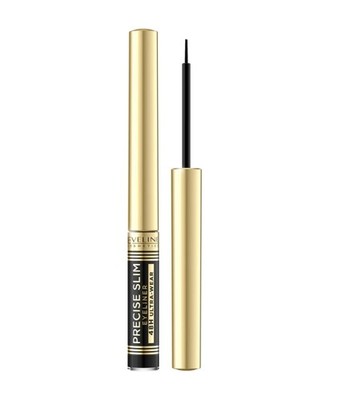 Eveline Precise Slim Eyeliner Vinyl Schwarz - hält bis zu 48 Stunden