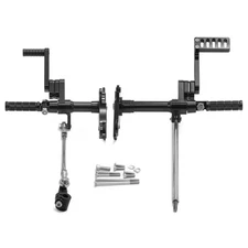 12" Forward Controls Footpegs for Harley Sportster 883 Police XL883P 2002-2003