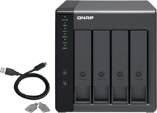 QNAP TR-004 4 Bay USB C Direct Attached Storage DAS with hardware RAID Diskless