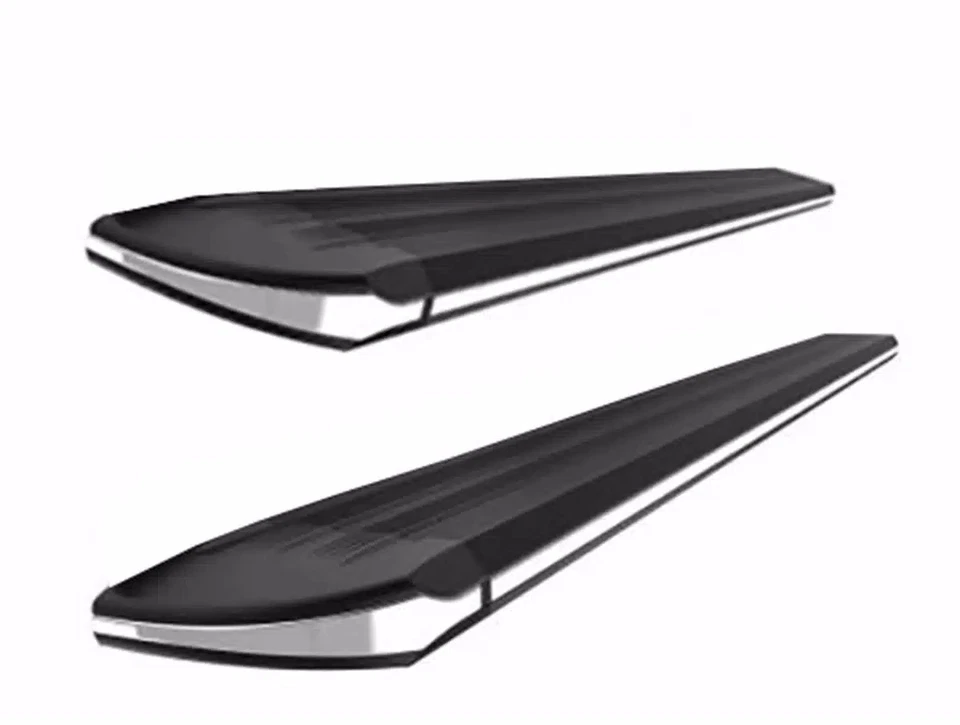 Black Horse Exceed Running Boards Fit 2014 Nissan Rogue Excl Select Models Foto 3 de 3